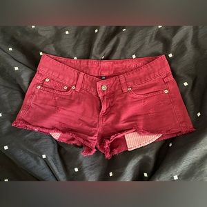 CarMar red shorts size 27